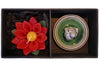 Geschenk-Set Buddha Lotus gruen/blau